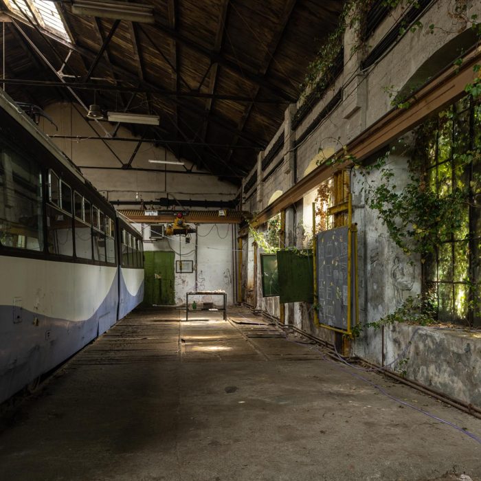 Post World Undercover Fake Rock Manufacturing Facility, site-specific installation by Sebastian Moldovan, Art Encounters Biennial, Timișoara, 2023 — view 13 of 41