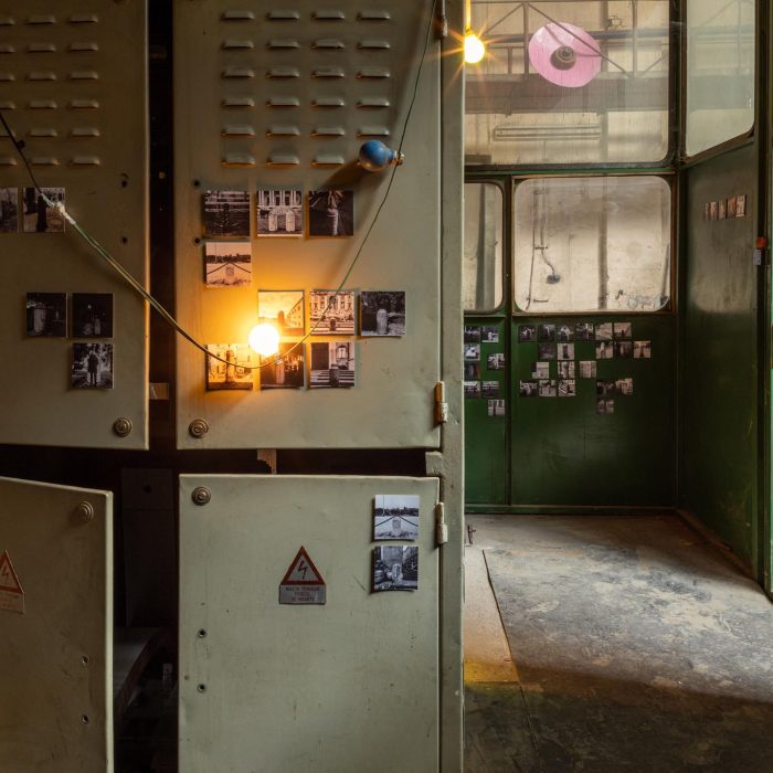 Post World Undercover Fake Rock Manufacturing Facility, site-specific installation by Sebastian Moldovan, Art Encounters Biennial, Timișoara, 2023 — view 17 of 41