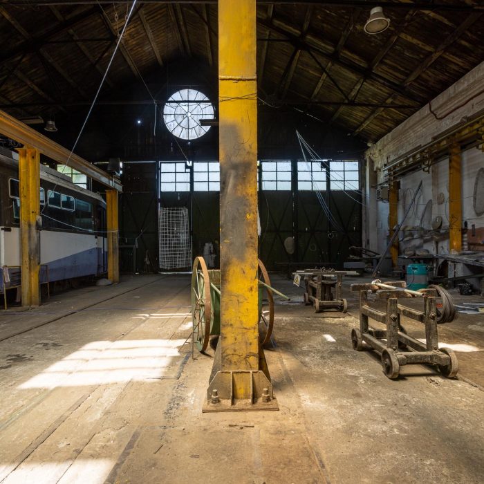 Post World Undercover Fake Rock Manufacturing Facility, site-specific installation by Sebastian Moldovan, Art Encounters Biennial, Timișoara, 2023 — view 32 of 41