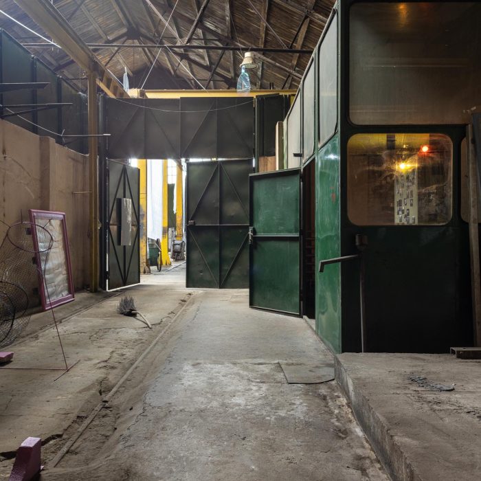 Post World Undercover Fake Rock Manufacturing Facility, site-specific installation by Sebastian Moldovan, Art Encounters Biennial, Timișoara, 2023 — view 39 of 41